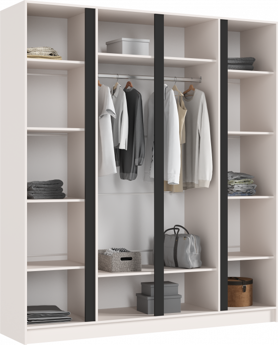 Келвин Шкаф 4-х створчатый 2000, Кашемир, Кашемир