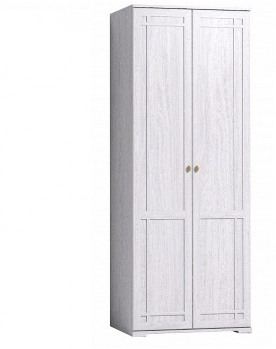 Шкаф двухдверный для одежды Шерлоск 12, ясень светлый