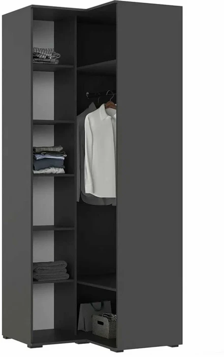 Норд Шкафы угловая композиция, Графит