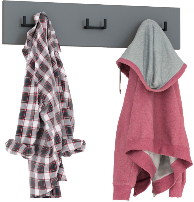 Октава 15.14.02 Вешалка, серый графит