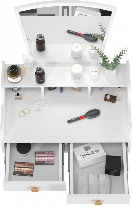 Трюмо 4-25913бел, цвет белый, ШхГхВ 70х43,8х139 см.