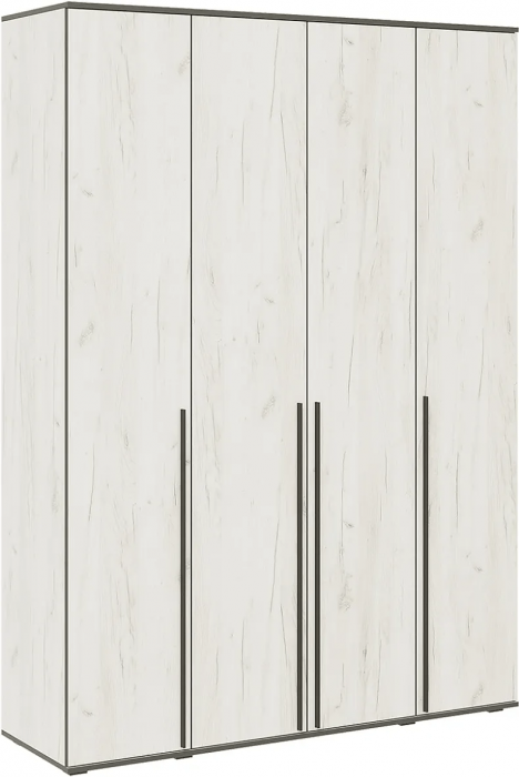 Норд Шкаф 4-х створчатый 1600 + Норд Антресоль к шкафу 1600 Дуб Крафт