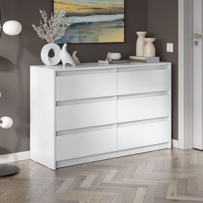 мс Айден КМ06-1200 белый ЛДСП/белый ЛДСП