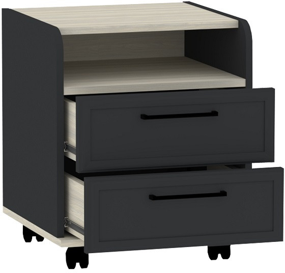 Детская Аурелио. Комплект 2, Антрацит, Блеквуд сатиновый