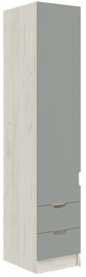 Юниор-4 Пенал (400) (Шарли мокко, Крафт белый)