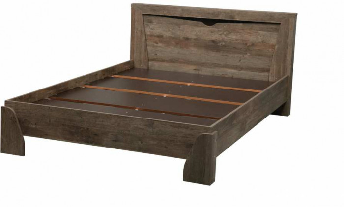 Кровать с настилом 33.08-01 Лючия 1400 Кейптаун/венге