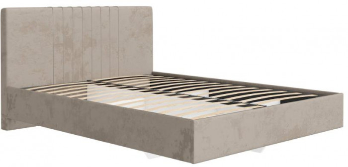 Кровать с латами Соло 140*200, Бежевый