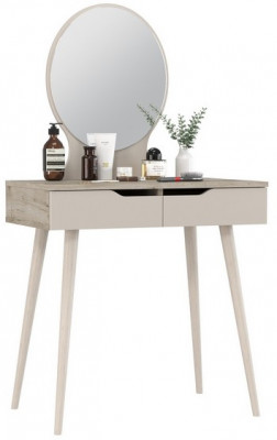 Трюмо 4-25915дкс/к.с, дуб крафт серый/кашемир серый