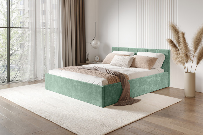 Кровать с подъемным механизмом Ника КР-18 160х200, Эвкалипт