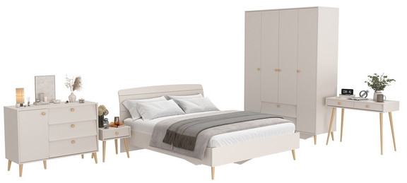 Афина Спальня 32-1600, кашемир серый