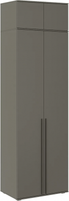 Норд Шкаф двухстворчатый 800 + Антресоль 800 графит