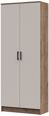 ШК-204 Машенька ЛДСП шкаф комби (800*2020*380) дуб крафт табачный/кашемир