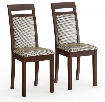 Два стула Мебель--24 Гольф-12 разборных, орех