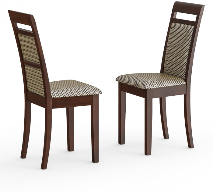 Два стула Мебель--24 Гольф-12 разборных, орех