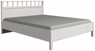 Кровать с ортопедическим основанием (дерево) Sherlock 47 Люкс 160х200, ясень светлый