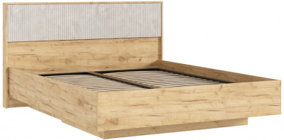 Кровать парящая с ортопед. основанием Марвэл 1,6м, Дуб крафт/Мальта