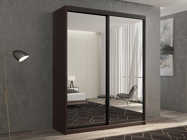 Шкаф-купе Кааппи 1 Венге 160х45х230 см