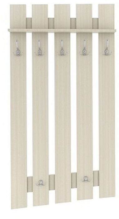 Ивушка 9 Вешалка Ясень Шимо Светлый