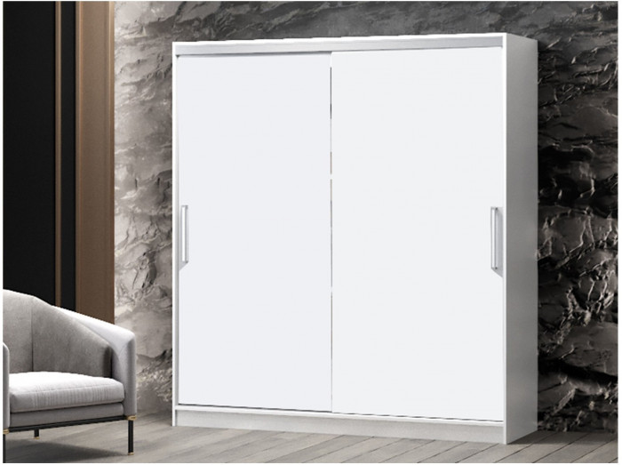 Шкаф-купе Альянс-10 ЛДСП 1700 (Белый)