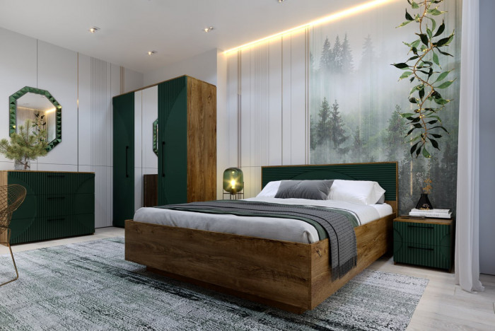 Кровать 140х200 с щитовым основанием 