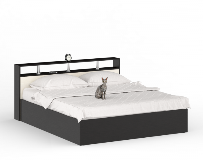 Камелия Кровать 1800, венге/дуб лоредо