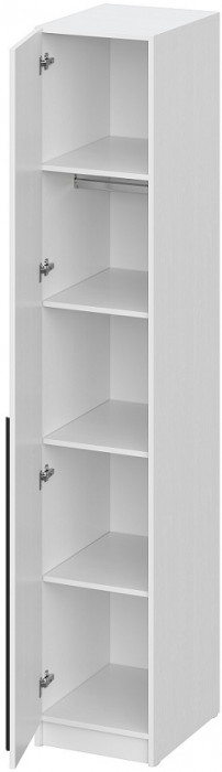 Шкаф распашной Берген ШК-400, белое дерево