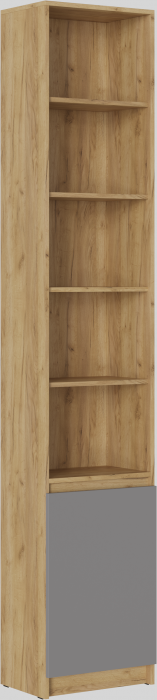 Кабинет Бостон, композиция 3, крафт золотой/серый шифер