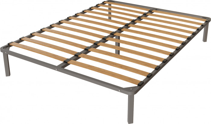 Толедо Кровать 160 белый, ортопед