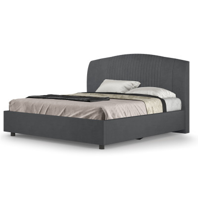 Кровать-12М с подъёмным  основанием 1800 графит