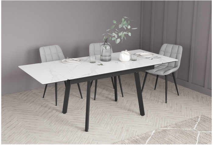 Стол обеденный раздвижной Герцог, Серый