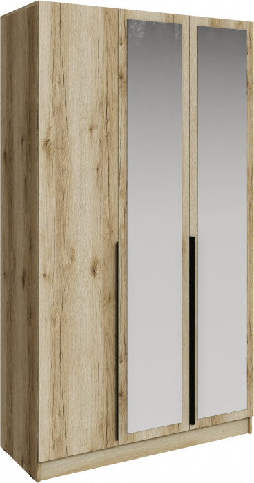 Шкаф Мадрид (1,3) с зеркалом, Дуб делано
