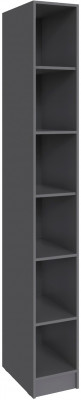 Стеллаж Мадрид (0,3), Графит серый