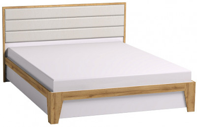 Кровать с ортопедическим основанием (дерево) Айрис 307 Люкс 160х200, дуб