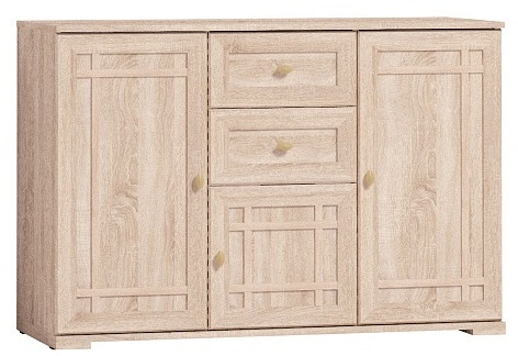 Тумба высокая Шерлоск 5, дуб сонома