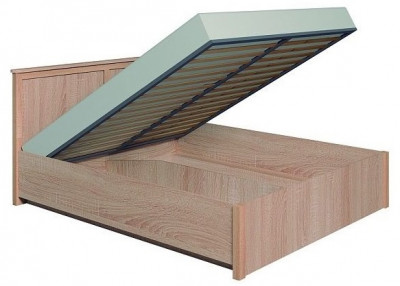 Кровать с подъемным механизмом Sherlock 42.2 160х200, дуб сонома