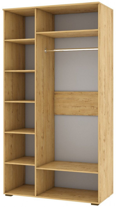 Спальня  Бруно 2 Дуб Вотан / Серый графит