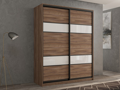 Шкаф-купе Кааппи 8 Орех Тьеполло 140х60х230 см