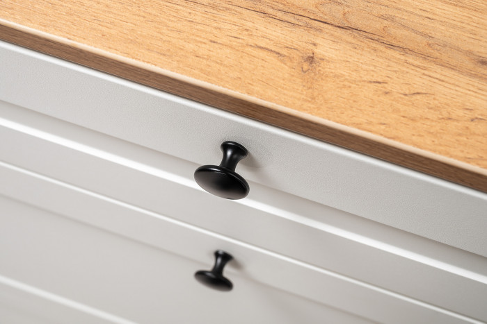 Остин Прихожая 34, цвет белый шагрень/дуб крафт золотой, ШхГхВ 160х54,3х229,6 см., универсальная сборка