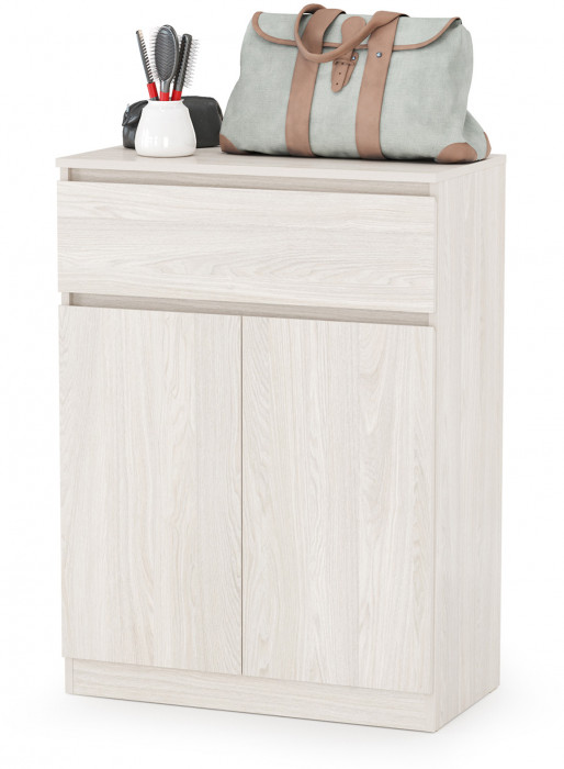 КР100 Ника прихожая 13.317.03 Комод, цвет ясень анкор светлый, ШхГхВ 72х38,1х97,7 см.