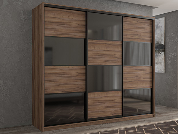 Шкаф-купе Кааппи 13 Орех Тьеполло 180х60х230 см