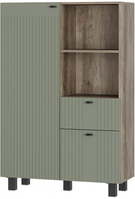 Шкаф Олива ШК-16, Дуб каньон, МФ12