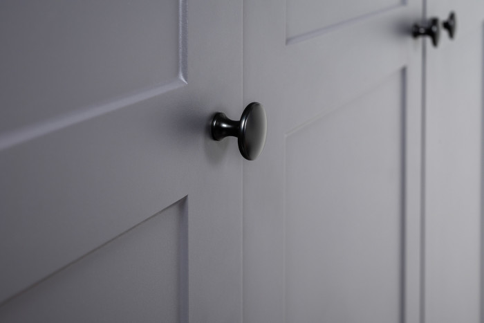 Остин 16.221 Комод + 13.257 Тумба, цвет серый графит/дуб крафт золотой, ШхГхВ 200х41,9х99,3 см., универсальная сборка