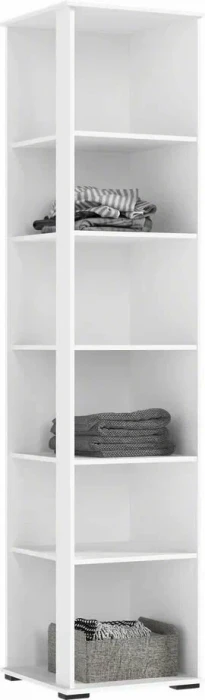 Норд Композиция Шкафов (прямые + угловые), Белый глянец/белый