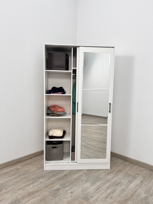 Шкаф-купе Стиль-2 1200, Дуб крафт золотой/Кашемир