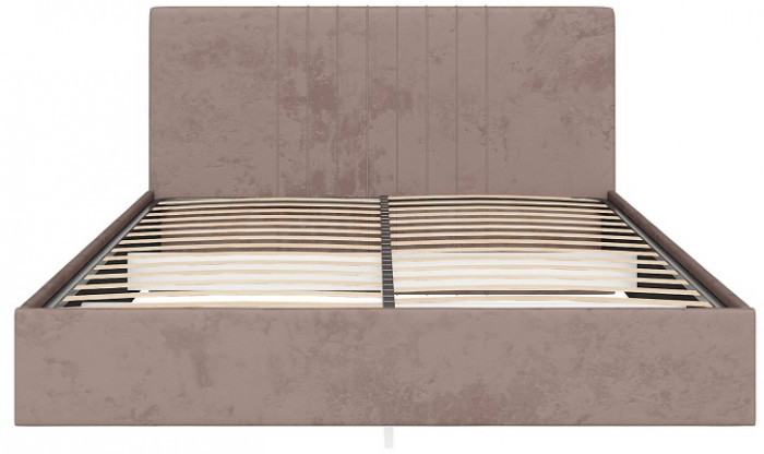 Кровать с латами Соло 180*200, Коричневый, бежевый