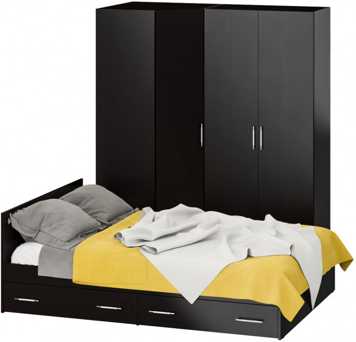 Спальня Стандарт 2-1400Я, венге