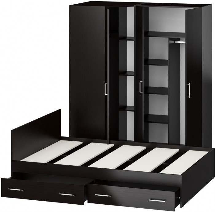 Спальня Стандарт 2-1400Я, венге