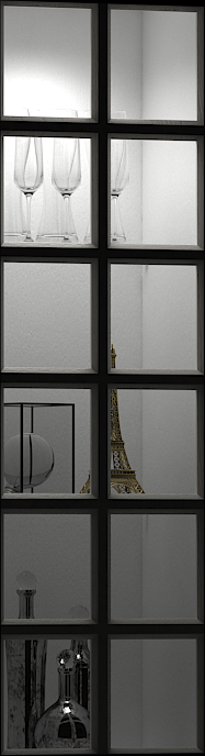 Ливерпуль Шкаф-витрина, ясень ваниль/белый