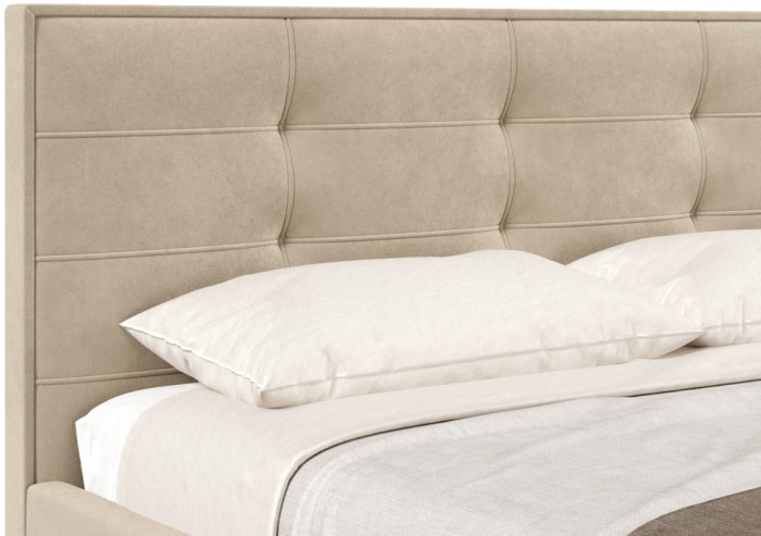 Кровать с подъёмным механизмом 1600 Римини, бежевый 729