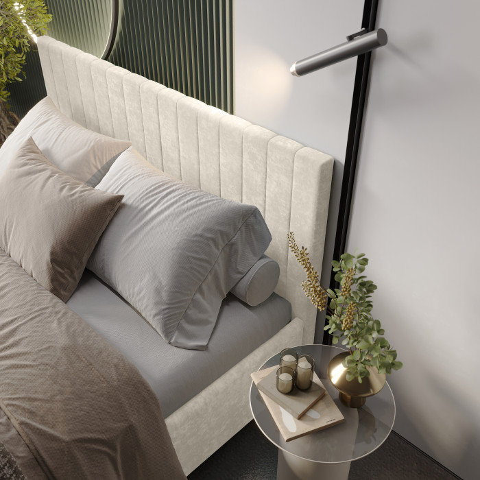 Кровать с подъемным механизмом Хлоя 1,6м, Миндаль